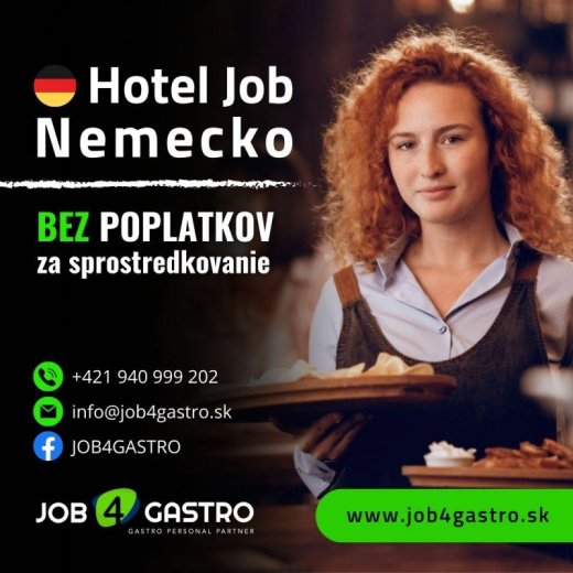 Pomocná čašníčka Commis de Rang