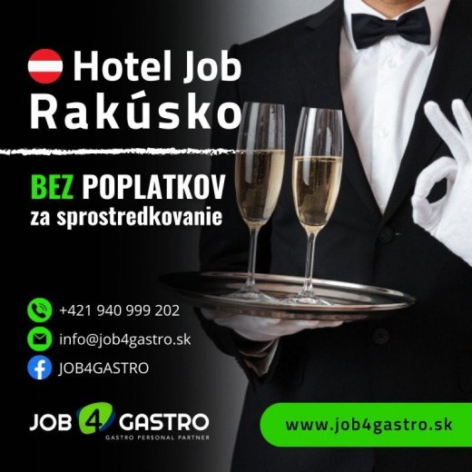 Čašník/čašníčka Chef de Rang