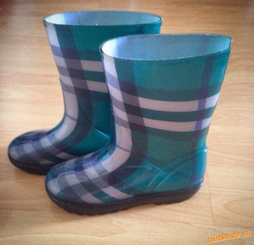 Značkove gumenne cižmy BURBERRY