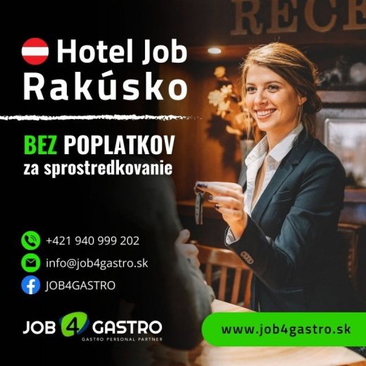 Recepčný/á na megaluxusný rezort v Achensee