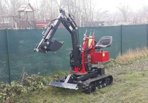 Minibager JMEKA pásový KN3 9HP Benzín/manual štart