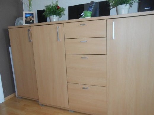 3ks komody+pisaci stol rohovy