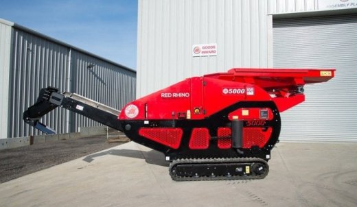 RED RHINO 5000 plus drvič kameňov, betónu, DCSKsro