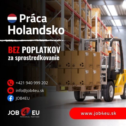 Pracovná ponuka pre PICKEROV a Vozičkárov