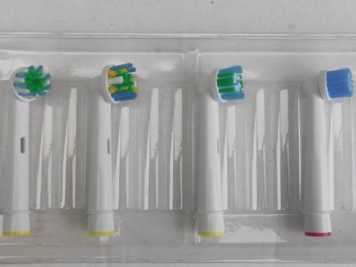 Náhradné hlavice k elektrickým zubným kefkám 4 ks
