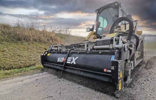Simex Fréza PLB 400 na asfalt a beton