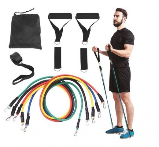 Nastaviteľný gumový expandér Morpo Tubes 140 cm /