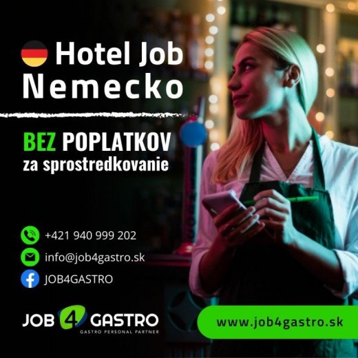 Čašníčka s inkasom