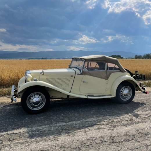 MG TD z roku 1952 – super stav, žiadne investície