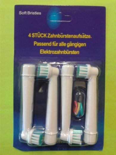 Náhradné nadstavce na elektrickú zubnú kefku