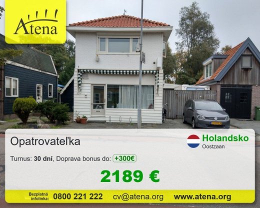 praca pre opatrovatelov a opatrovatelky