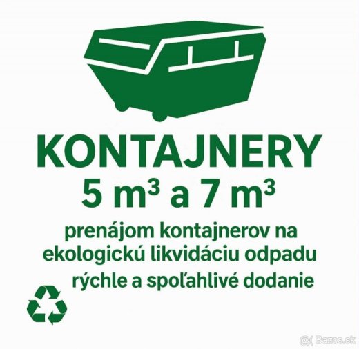 Prenájom kontajnerov