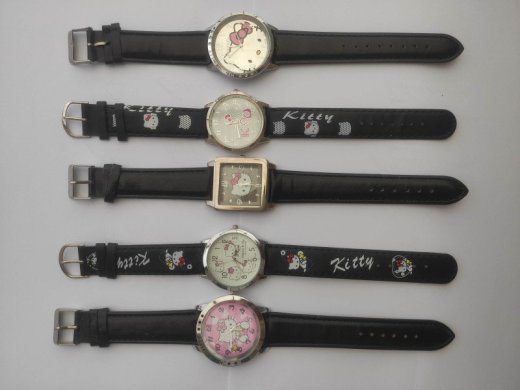 Elegantné Hello Kitty hodinky