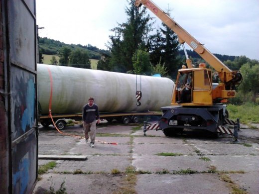 Sklolaminátové jádrže na všetky druhy kvapalín