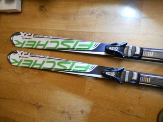 lyže Fischer pulse rx 170 cm + palice, R16