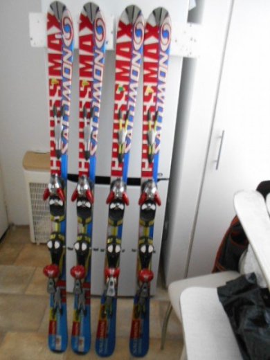 Lyže Salomon L 160cm, R13 používané