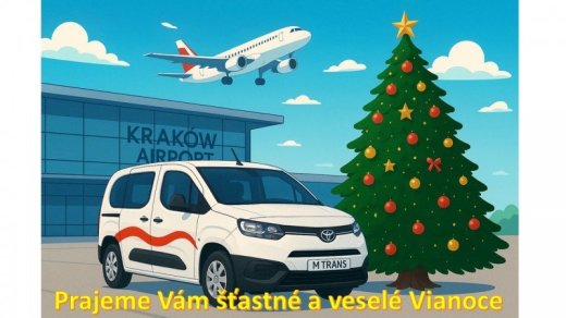 Poprad - Krakow autobus minibus na letisko