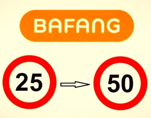 Odblokovanie rýchlosti BAFANG