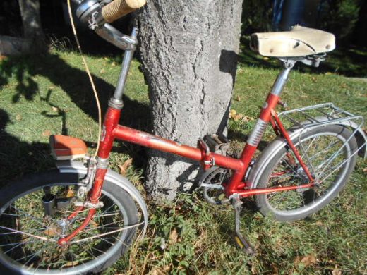 skladačka eska, mestský bike, na renováciu
