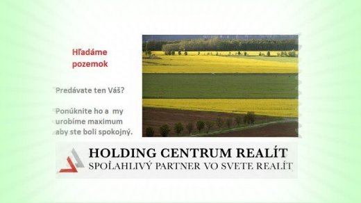 Hľadám stavebný pozemok - ID 1603020501
