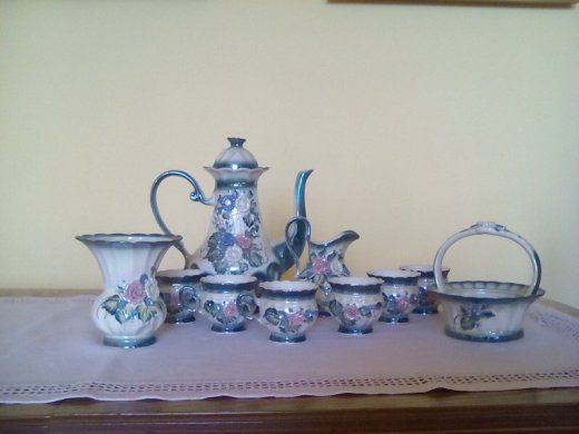 Porcelanovy cajovy set