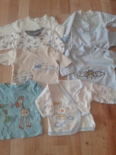 Chlapčenské oblečenie  1-9 mesiac za 1-2 euro/kus