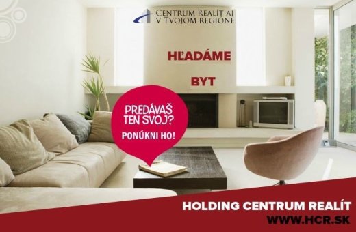 Hľadám 3. izbový byt - ID 1602022801