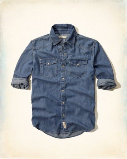 HOLLISTER denimova riflova kosela