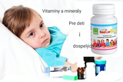 FACTOR BASE KIDS Vitamíny a mineráli pre deti