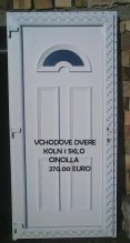 PLASTOVE VCHODOVE DVERE