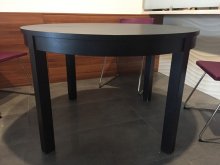 Stôl okrúhly IKEA Bjursta - rozkladateľný