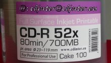 Traxdata CD-R 80 min Printable 50 ks