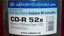 Traxdata CD-R 80 min Printable 50 ks