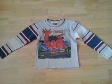 Chlapčenské tričko s dlhým rukávom Spider-man