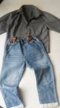chlapčensky outfit