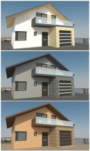 Architektonické štúdie + vizualizácie objektov
