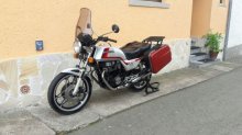 Honda CB 450N - original - + boční kufry + plexi
