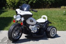 Elektrická motorka Chopper cierna