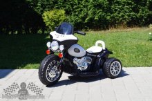 Elektrická motorka Chopper cierna