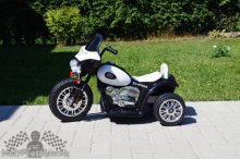 Elektrická motorka Chopper cierna