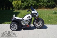 Elektrická motorka Chopper cierna