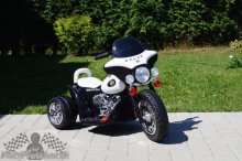 Elektrická motorka Chopper cierna