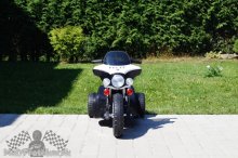 Elektrická motorka Chopper cierna