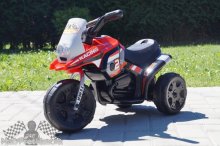 Malá detská elektrická motorka pre deti od 1 roka