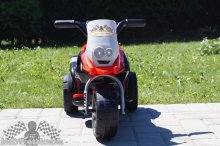 Malá detská elektrická motorka pre deti od 1 roka