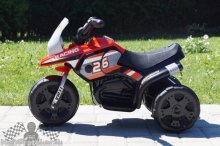 Malá detská elektrická motorka pre deti od 1 roka