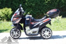 Elektrická motorka - L - čierna