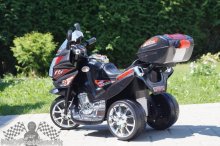 Elektrická motorka - L - čierna