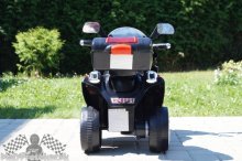 Elektrická motorka - L - čierna