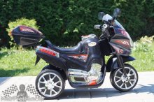 Elektrická motorka - L - čierna